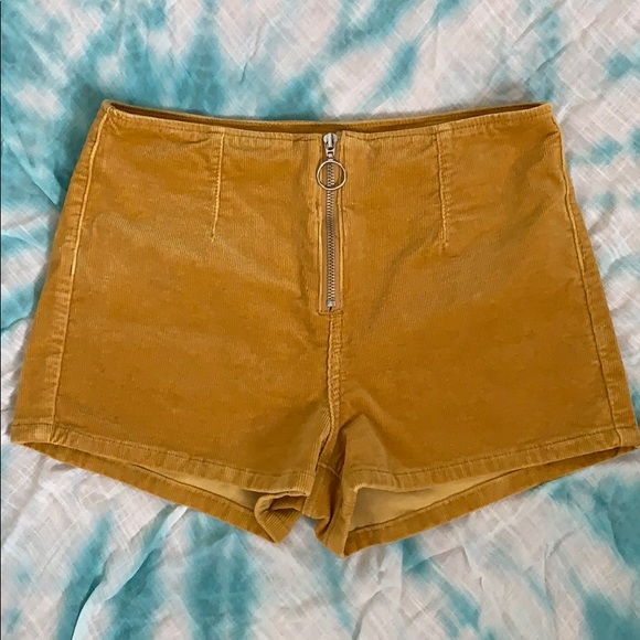 PacSun Pants - [PacSun] high-waisted corduroy shorts